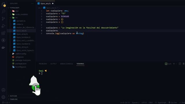 TypeScript Desde Cero | Tipos Any #12 смотреть онлайн