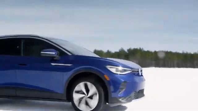 Volkswagen ID 4 Pro S with Gradient Package - Winter Test Center in Michigan USA смотреть онлайн