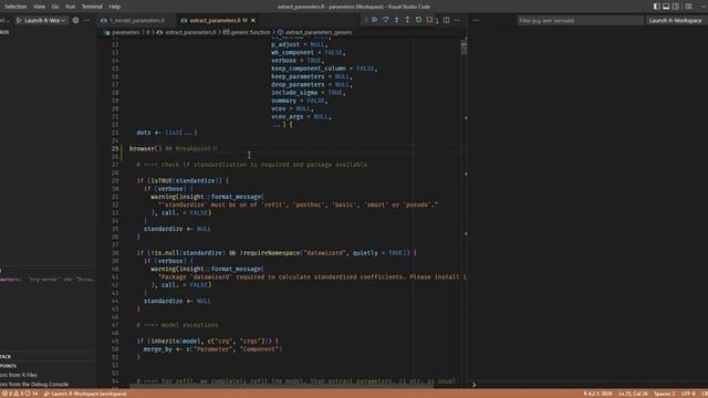 VSCode Debugging R Package смотреть онлайн