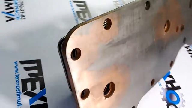 3959031 Радиатор масляный (теплообменник) на КАМАЗ, ПАЗ для двигателя Cummins смотреть онлайн