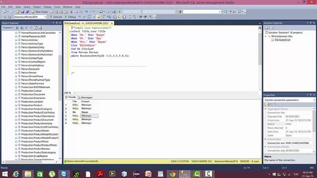 T-SQL de Case Yapıları смотреть онлайн