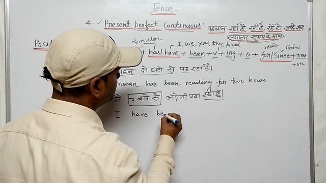 Tense|present perfect continuous tense|positive sentence|English translation|2023|india academy 0.2 смотреть онлайн