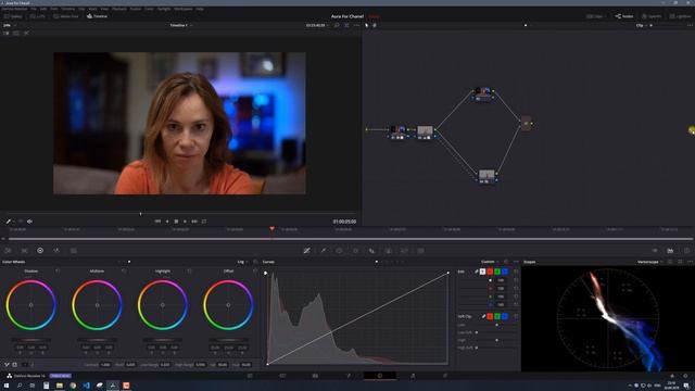 Цветокоррекция просто и быстро в Davinci Resolve 16 смотреть онлайн