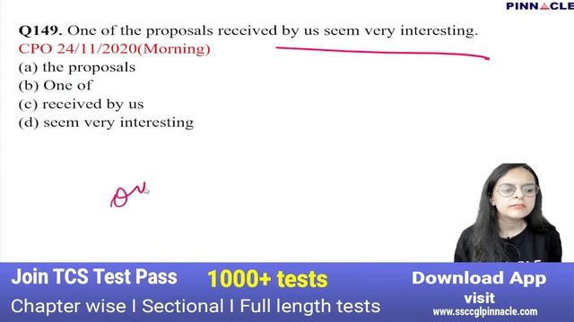 | SPOT THE ERROR | SSC CGL 2022 | TCS MCQ | LIVE TEST (100 QUESTIONS) | PINNACLE ENGLISH 7600 BOOK смотреть онлайн