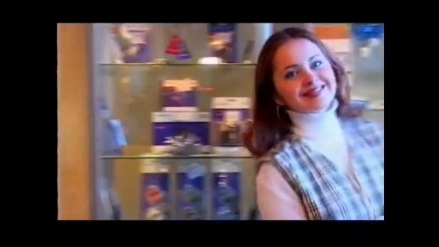 Реклама салона сотовой связи. Курск, 2003-2004 год. Зима... смотреть онлайн