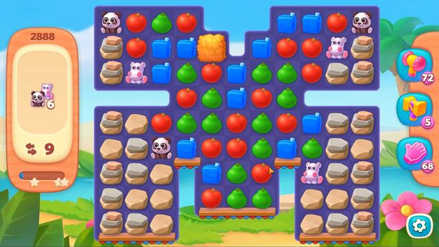 Wildscapes level 2886 2887 2888 2889 2890 🐼 Gameplay Walkthrough (Android, iOS) Playrix смотреть онлайн