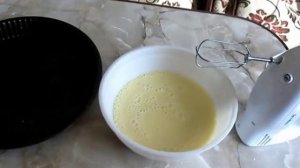 Самый простой омлет с мукой