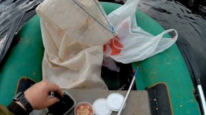 Рыбалка. Ловля леща на кольцо с лодки на Волге