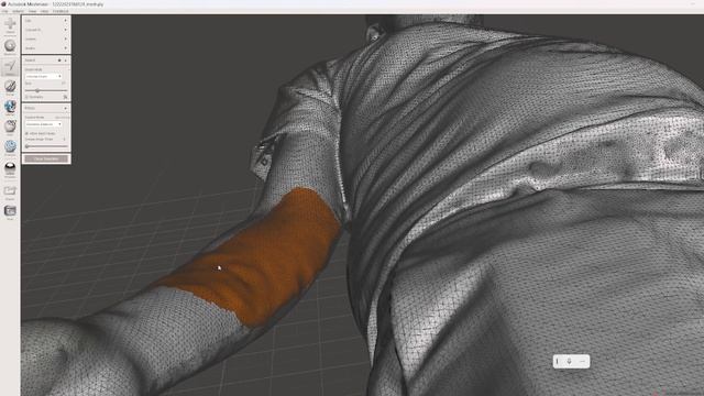 Revopoint Miraco body 3d scan improve with Meshmixer смотреть онлайн