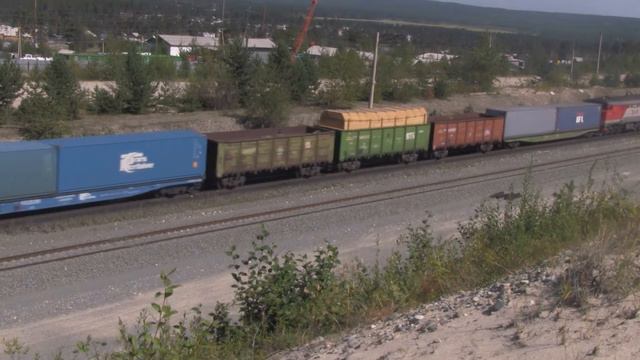 2ТЭ10МК-3438 (3ТЭ10МКО-3438) [РЖД] Байкало-Амурская магистраль смотреть онлайн