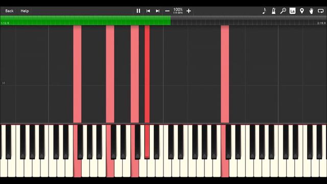 Harry Potter 8 - Statues (Synthesia Piano) смотреть онлайн