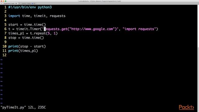 19 Python Network Programming - Test Network Speed with Python смотреть онлайн