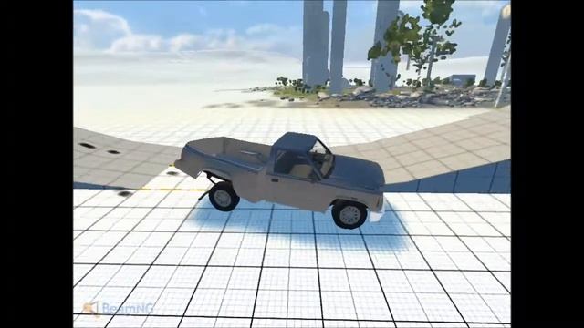 BeamNG real physics car crash смотреть онлайн