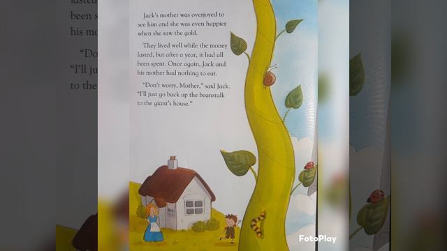 Jack and the Beanstalk Fairy Tale - Kids Bedtime Story Book Read Aloud English смотреть онлайн