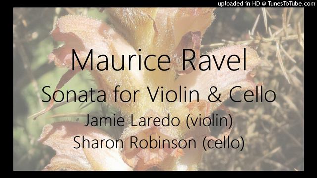 Ravel: Sonata for Violin & Cello in A minor ~ Jamie Laredo (violin) & Sharon Robinson (cello) смотреть онлайн