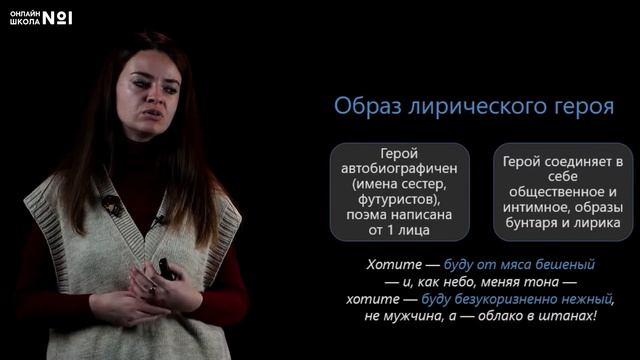 В.В. Маяковский. «Облако в штанах». Видеоурок 21. Литература 11 класс смотреть онлайн