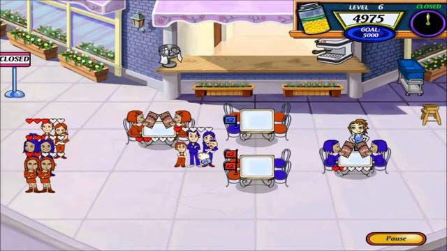 Diner Dash 2: Restaurant Rescue Playthrough - Story Mode Levels 1.1-1.10 part 1 смотреть онлайн