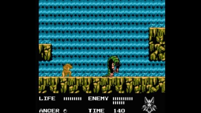 Dendy (Famicom,Nintendo,Nes) 8-bit Werewolf The Last Warrior Битва с Боссами