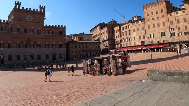A Beautiful Summer Morning in Siena, Tuscany Italy | Walking Tour 4K UHD | live Camera 2021 смотреть онлайн