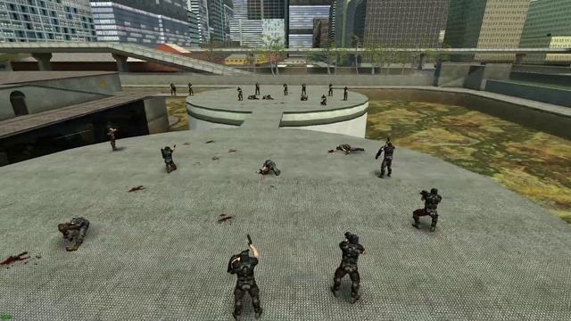 Gmod Doom 3 Mars-Sec Security VS Z-Sec Security смотреть онлайн