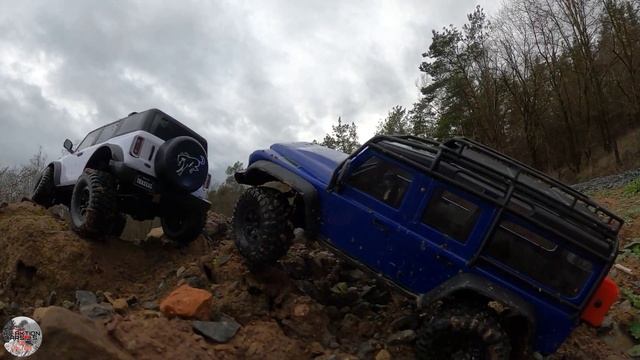 FIRST RUN Traxxas trx4m Ford Bronco 1/18 Lsndrover Defender EXTREME test frohes neues JAHR смотреть онлайн