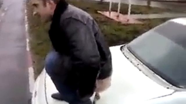 Гаишникам обосрали капот смотреть онлайн