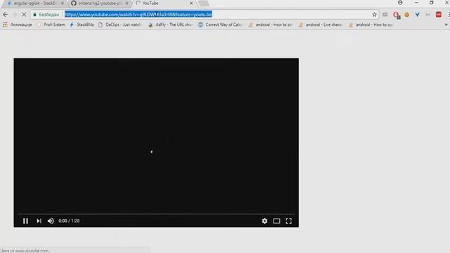 Angular 5 - YouTube video player - tutorial смотреть онлайн