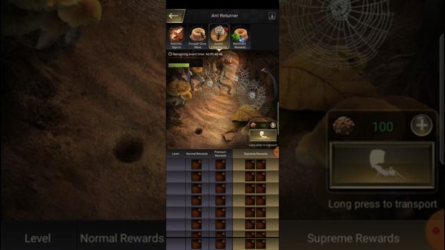 Returner's Event | Free Gift for Returner | The Ants Underground Kingdom смотреть онлайн