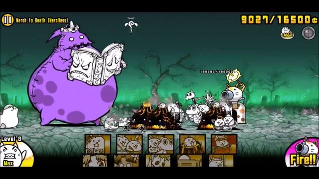 The battle cats - March to Death (Merciless)(catasaurus+manic island) смотреть онлайн