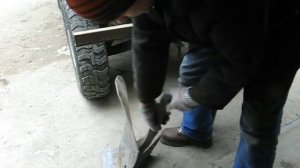 Самодельный плуг из предплужника