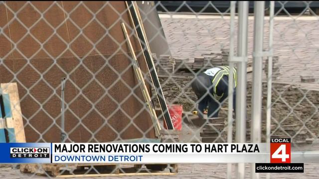 Major renovations coming to Hart Plaza in Detroit смотреть онлайн