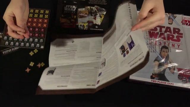 Распакуем Star Wars Destiny Two-Player Game Настольная Игра смотреть онлайн