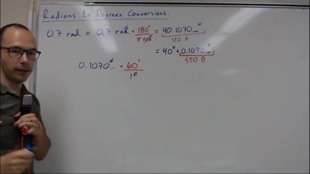 Radians to degrees-minutes-seconds смотреть онлайн