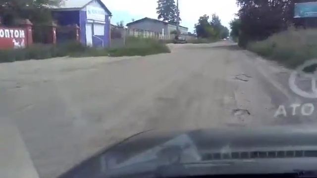 Город Ангарск. Улица Бульварная до рынка Смак и ООО Каравай и Сытая улыбка, после ямочного ремонта. смотреть онлайн