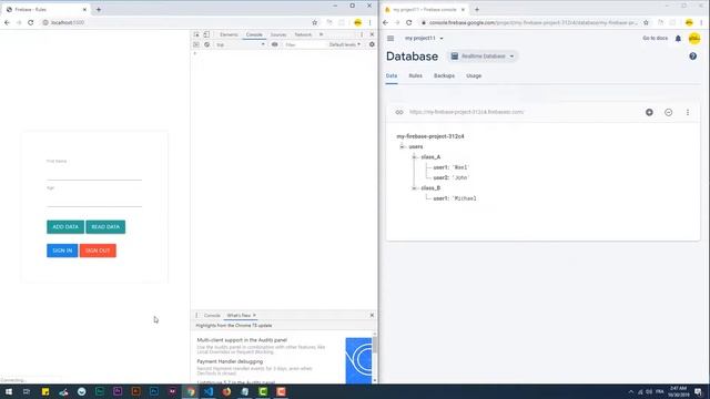 Firebase Realtime Database For Web Tutorial - Rules смотреть онлайн