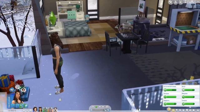 THE SIMS 4 «В Университете» #35 Предпраздничная суета смотреть онлайн