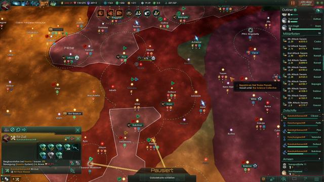 Let's Play Stellaris 28 Krieg Dem Pazifismus! (Deutsch / Tutorial / Science Collective)