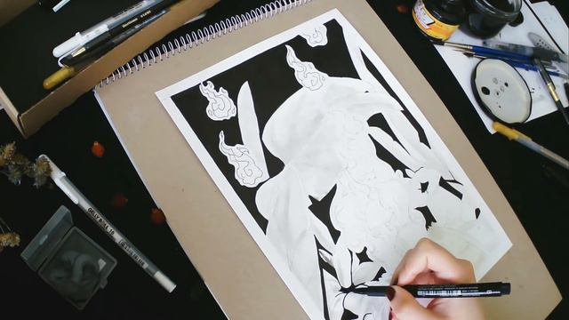 Inktober 2020 Day 2 - "Wisp" смотреть онлайн