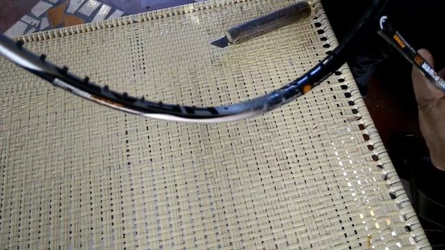 HOW TO FIX A BROKEN BADMINTON RACKET FRAME | HEAD RACKET смотреть онлайн