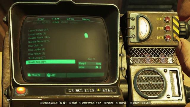 Fallout 76 Location - Plan: Ultra-Light Build Robot Armor Limbs смотреть онлайн