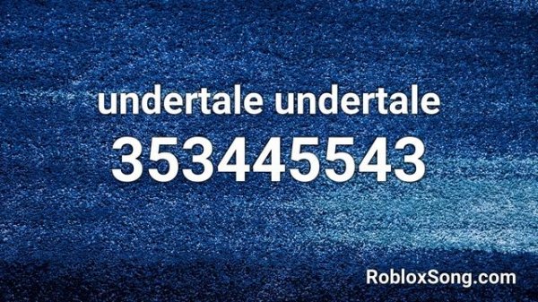 undertale undertale Roblox ID - Roblox Music Code