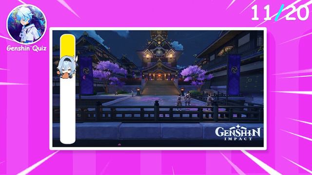 Guess Genshin Impact Character by Their Place | Genshin Impact Quiz (20 Places + Bonus) смотреть онлайн