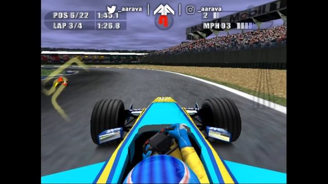 PLAYING F1 2002 CAREER MODE (F1 2002 PS2 Game)