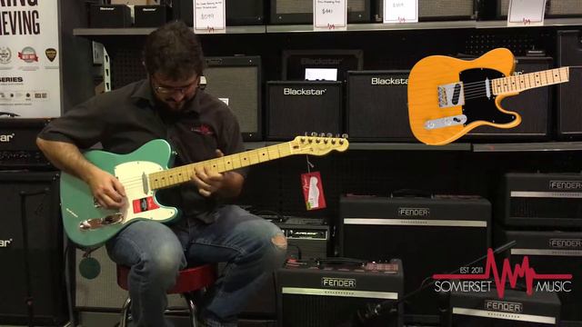Fender American Professional Telecaster - Somerset Music Demo смотреть онлайн