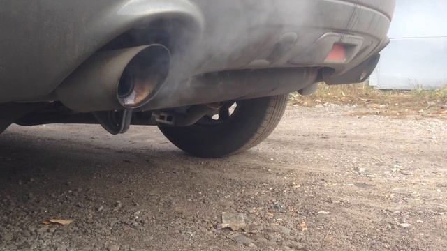 Звук выхлопа без резонатора и катализаторов Ниссан Мурано z51 смотреть онлайн