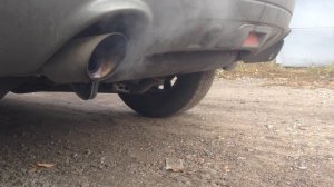 Звук выхлопа без резонатора и катализаторов Ниссан Мурано z51