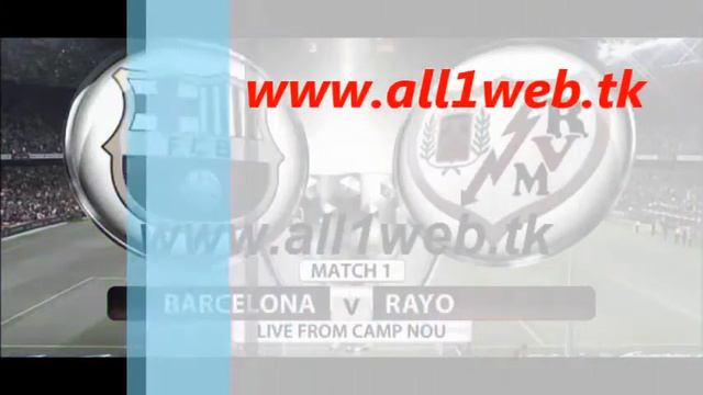 FC Barcelona vs Rayo Vallecano " Liga BBVA " 12:00 / 11:00 GMT March 8, 2015 смотреть онлайн
