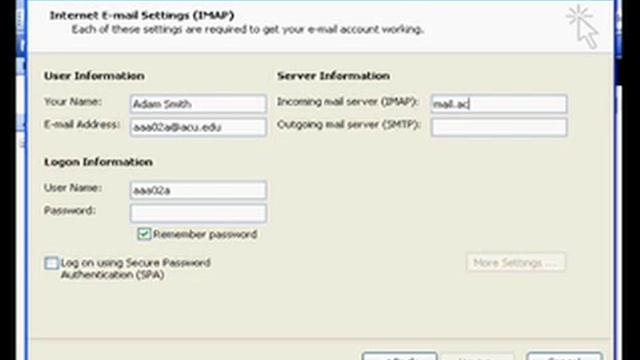 Outlook Email Client Set up смотреть онлайн