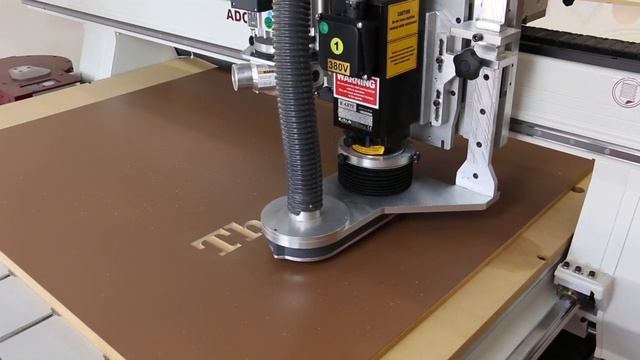 Routing an Acrylic and MDF Sign | CNC Router | AXYZ International смотреть онлайн