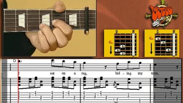 Norwegian Wood - Guitar Lesson - Beatles